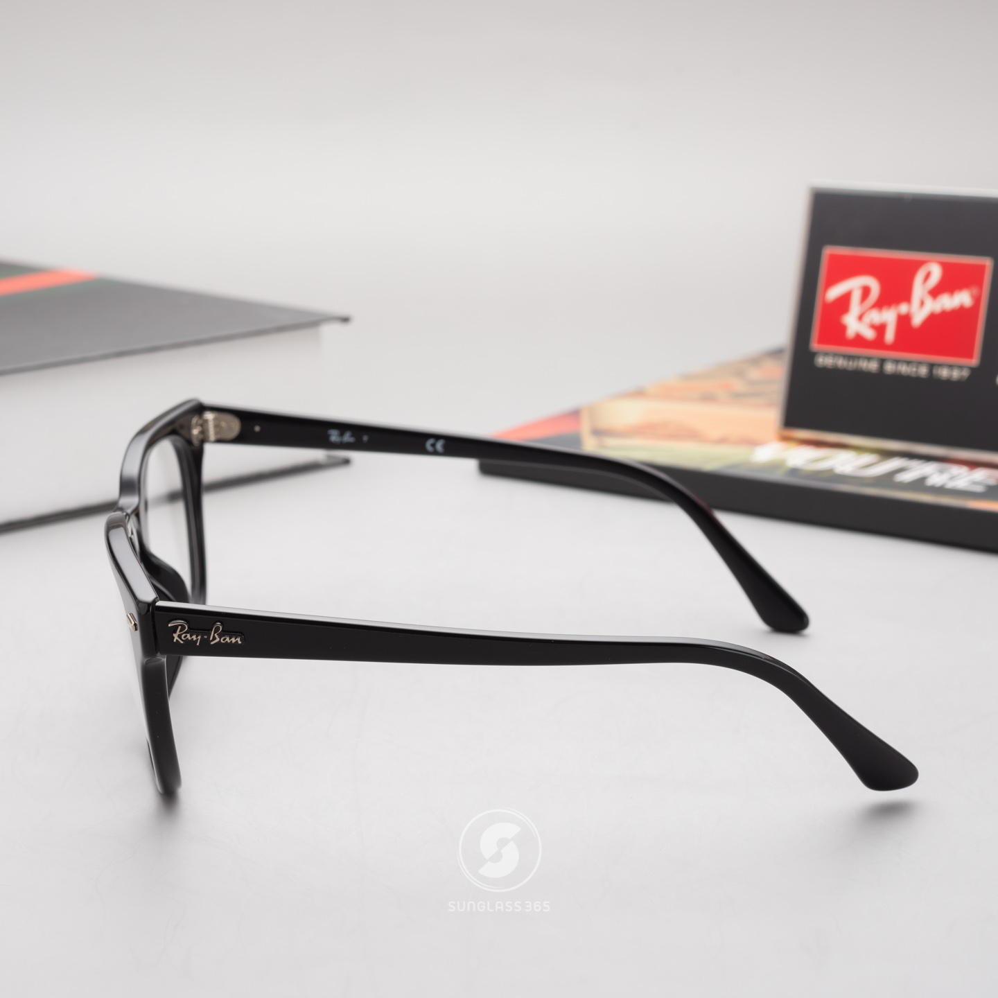 Ray-Banレイバン RX5377F 2000 ブラック(度数あり) - METEOR メガネ 