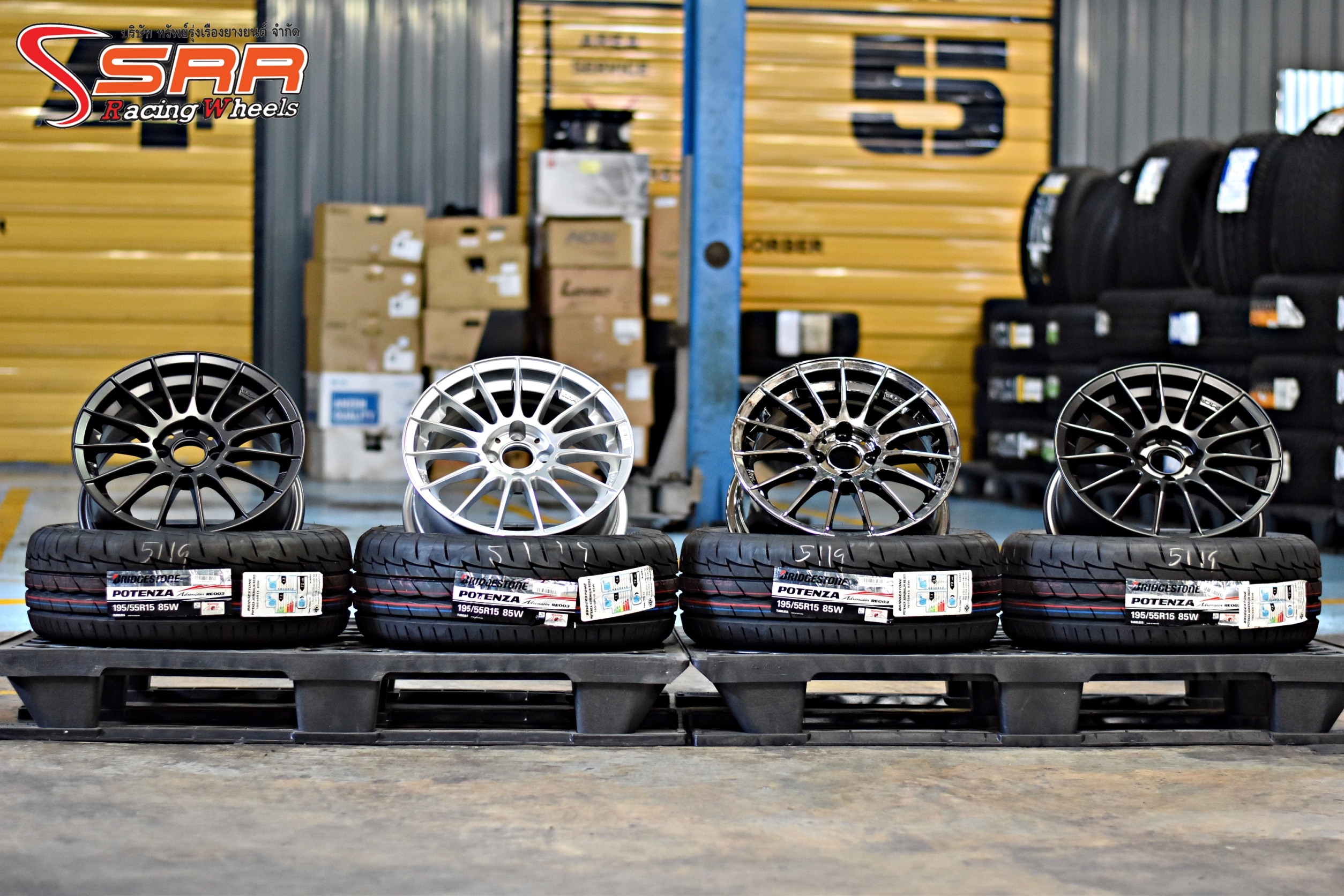 ENKEI-RS05FF (FLOWFORMINGล้อโคตเบาแข็งแรง) ขอบ15 กว้าง7 PCD4x100 offset+35