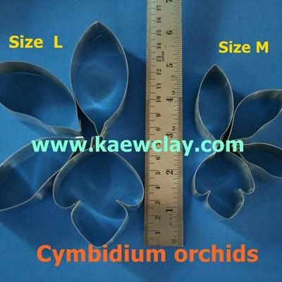 พิมพ์ตัดดอกกล้วยไม้ซิมบีเดียม(Aluminum mold cutter Cymbidium.)