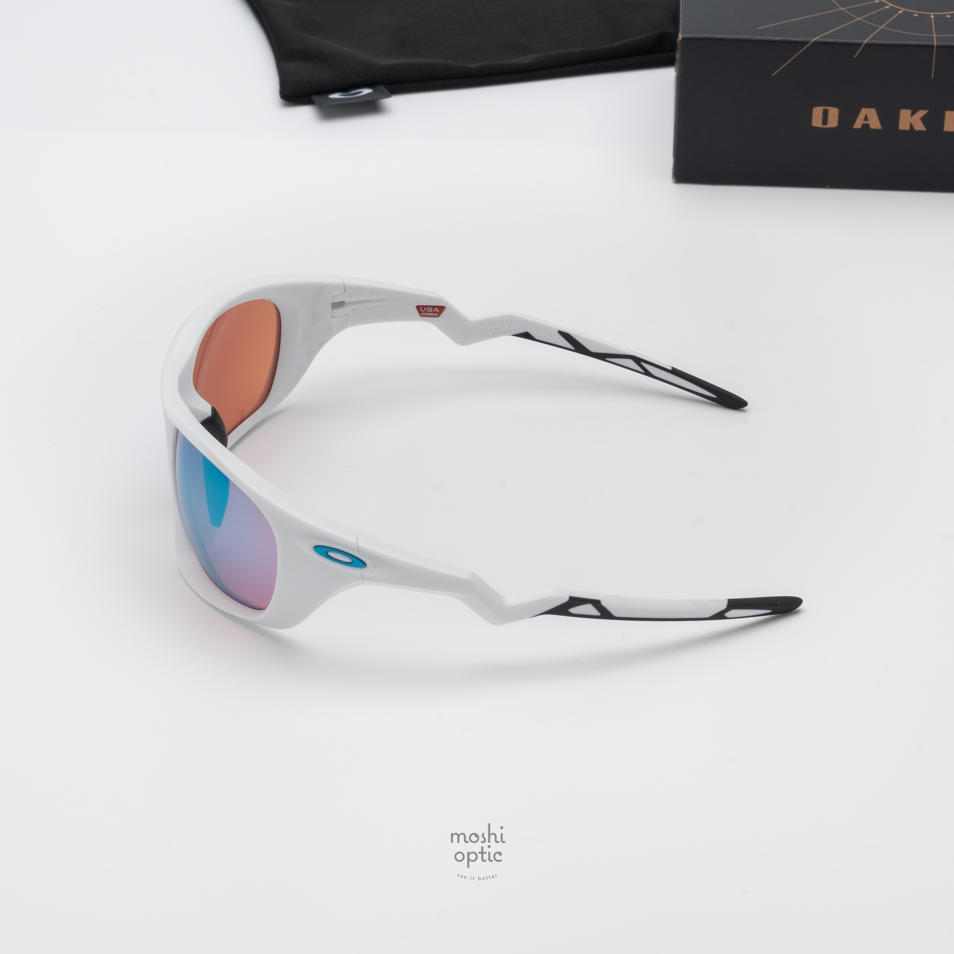 OAKLEY Lateralis OO9431-09 Matte White Prizm Snow Sapphire
