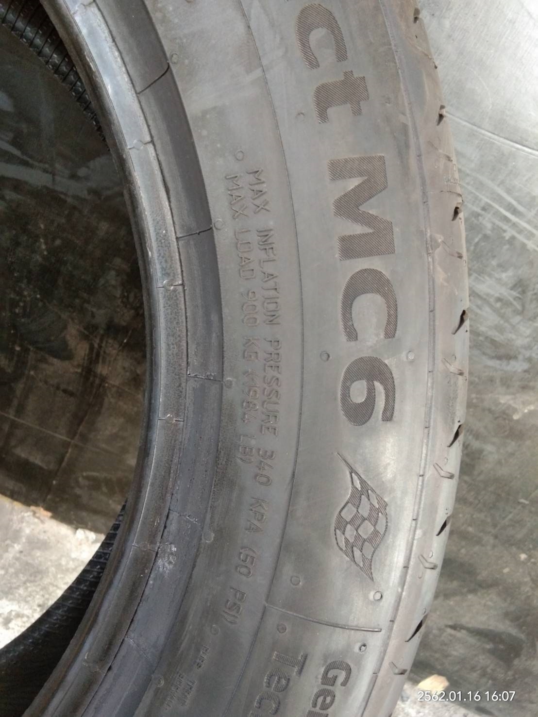 CONTINENTAL 235/55R18 CONTACT MC6 เส้น 4700 ปกติ 6500 บาท
