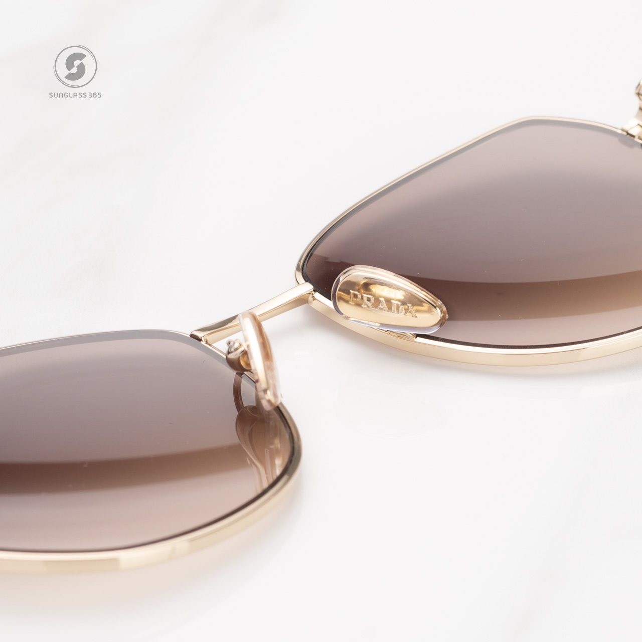 PRADA PR57YS ZVN3D0 Pale Gold