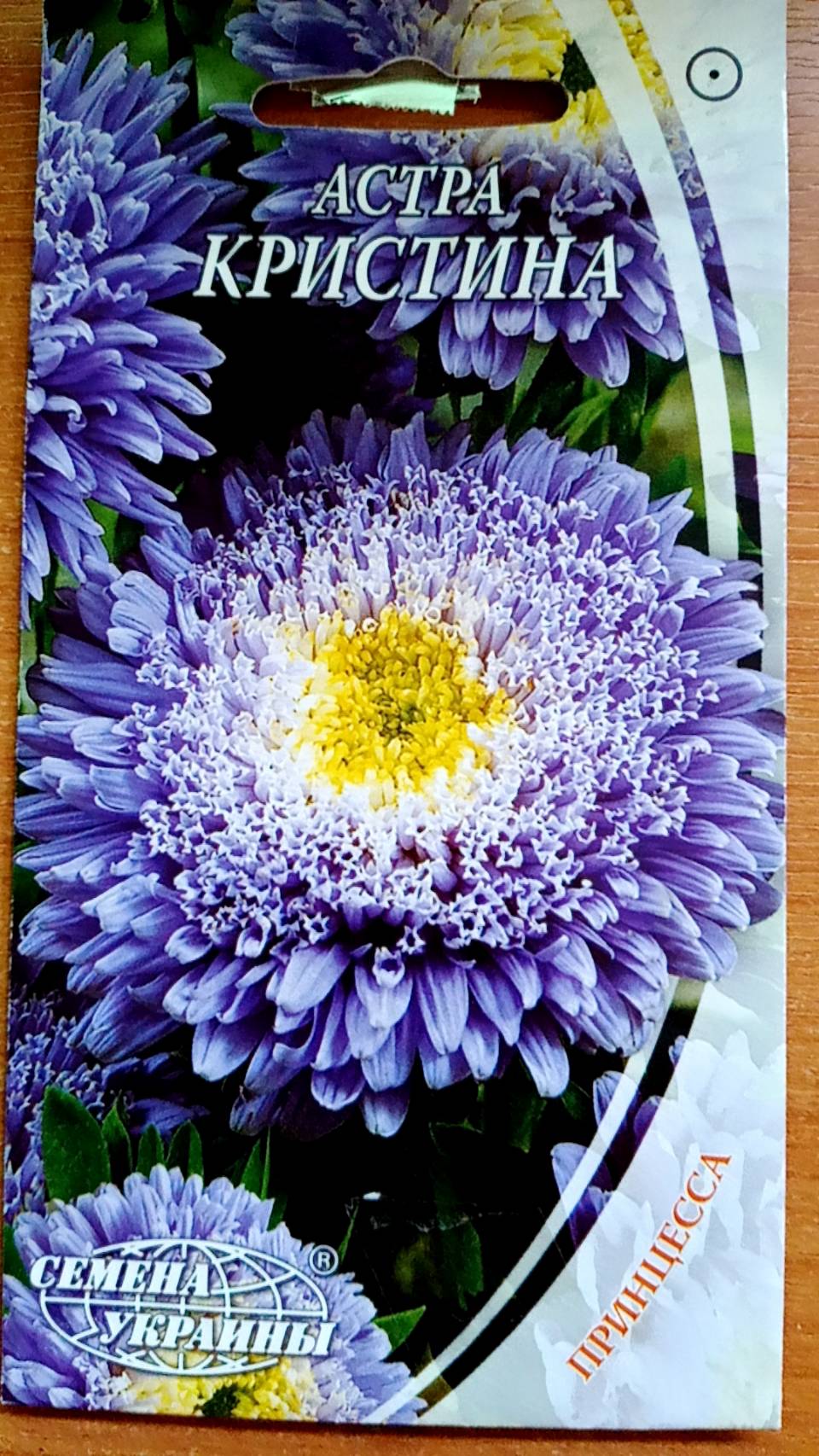 ไชน่า แอสเตอร์ (China Aster) ม่วง / ซอง น.น.0.3 กรัม (Ukraine)