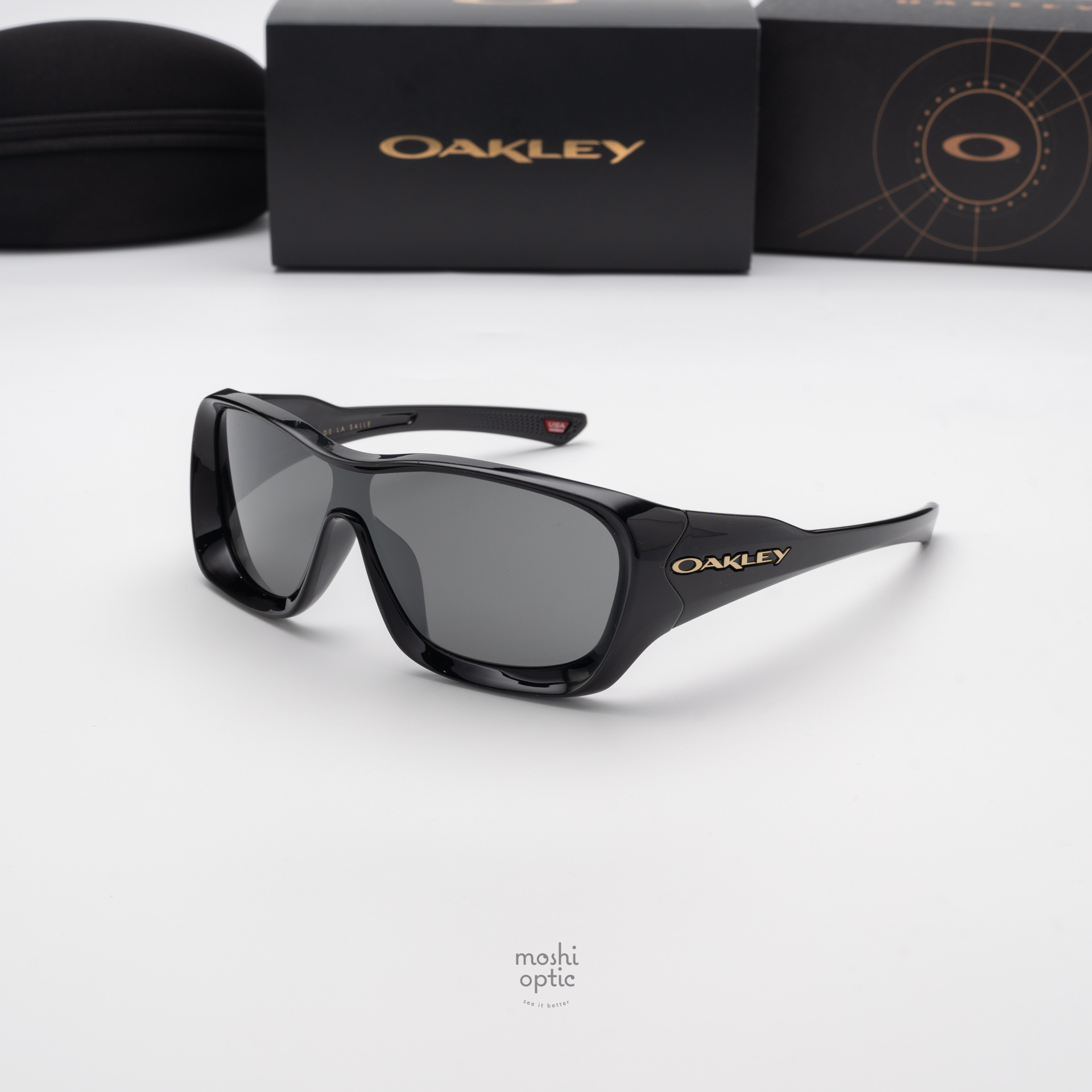 Oakley De La Salle OO9493-01 Polished Black Prizm Black