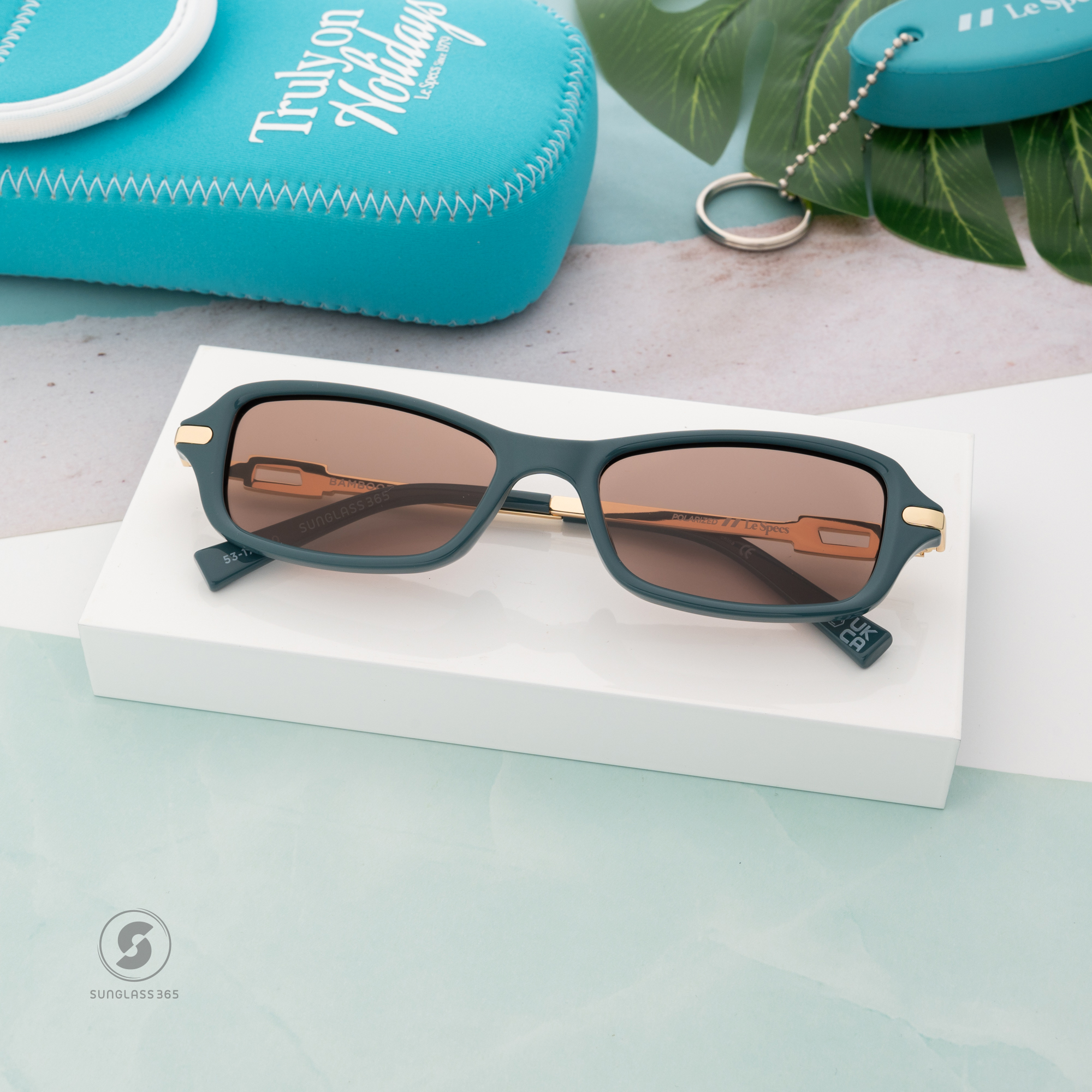 แว่นกันแดด Le Specs LSP2465414 BAMBOOZLER LTD ETD / Seafoam Polarised