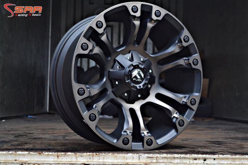 ล้อแท้ FUEL VAPOR 20พร้อมยาง BF KO2 275/55-20 ชุด 79900 ปกติ 120000 บาท