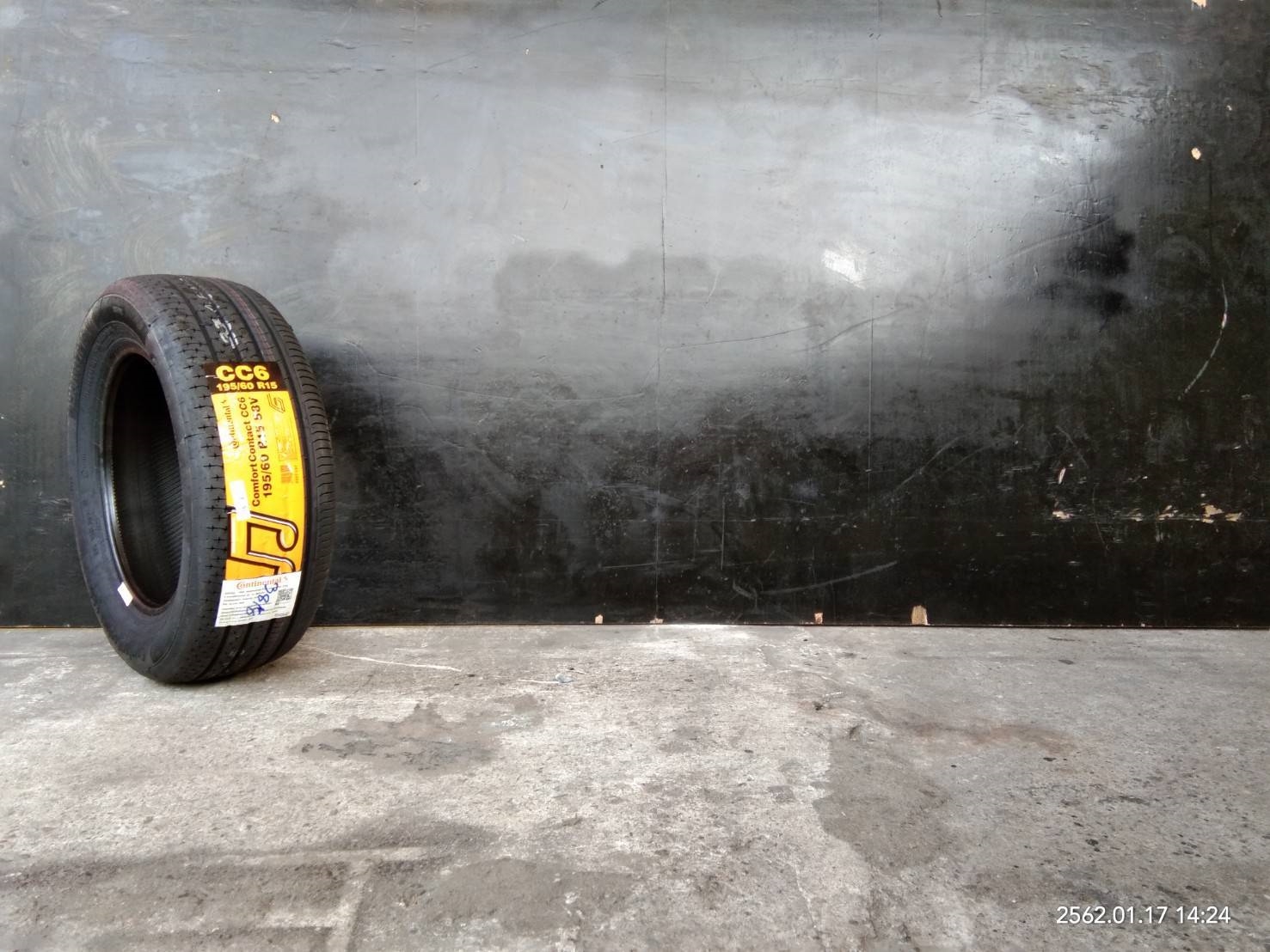 CONTINENTAL 195/60R15 CONTACT CC6 เส้น 2900 ซื้อ2แถม2 จ่าย 5800 ได้ 4เส้น ยางปี18