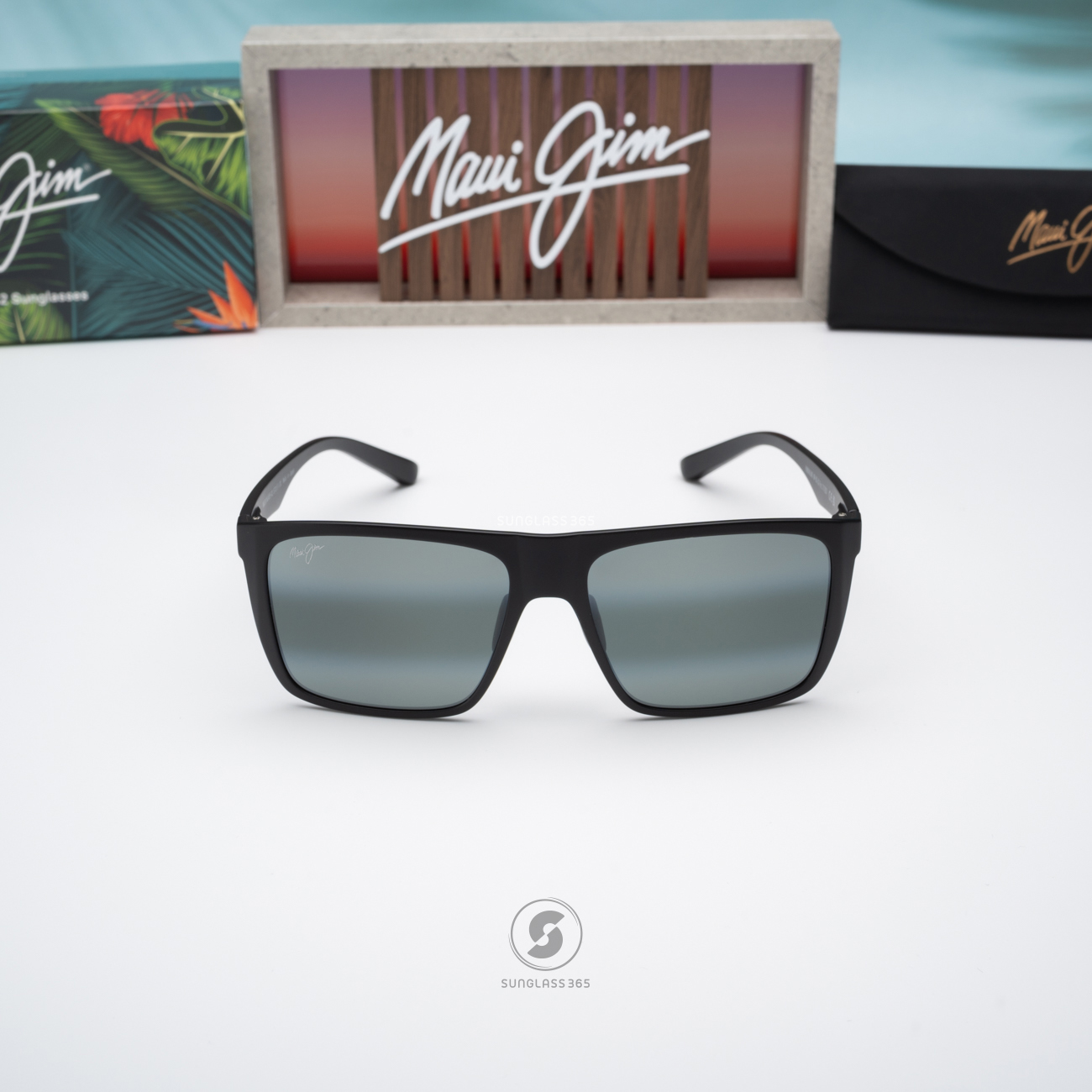 แว่นกันแดด Maui Jim HONOKALANI MJ H455 02 Neutral Grey