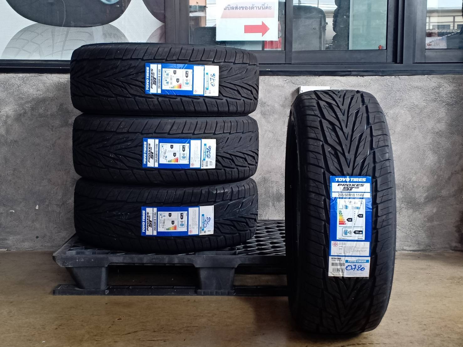 TOYO 265/60R18 PROXES ST3 114V MADE IN JAPAN