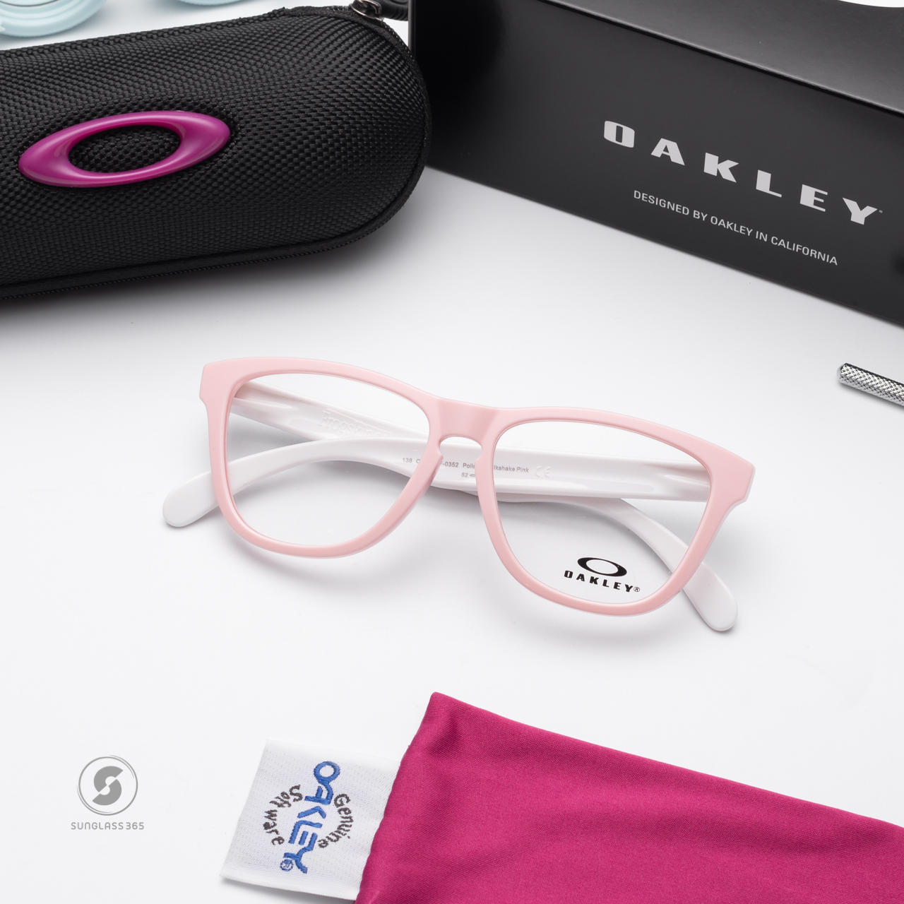 Oakley Frogskins XS (A) OY8009F-03 Polished Milkshake Pink