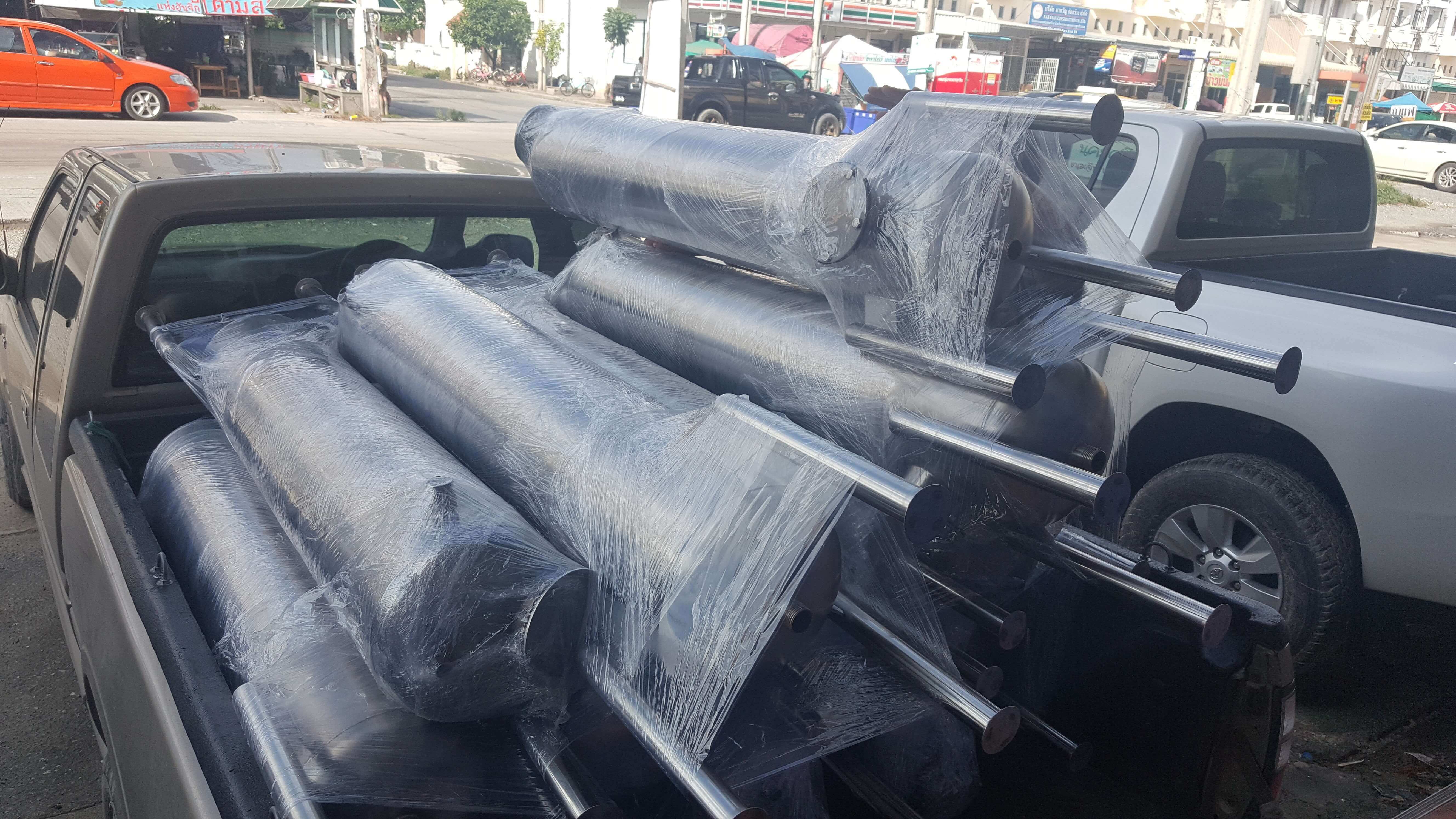ถังกรองสแตนเลสขนาด12นิ้ว(120x1.5mm.)
