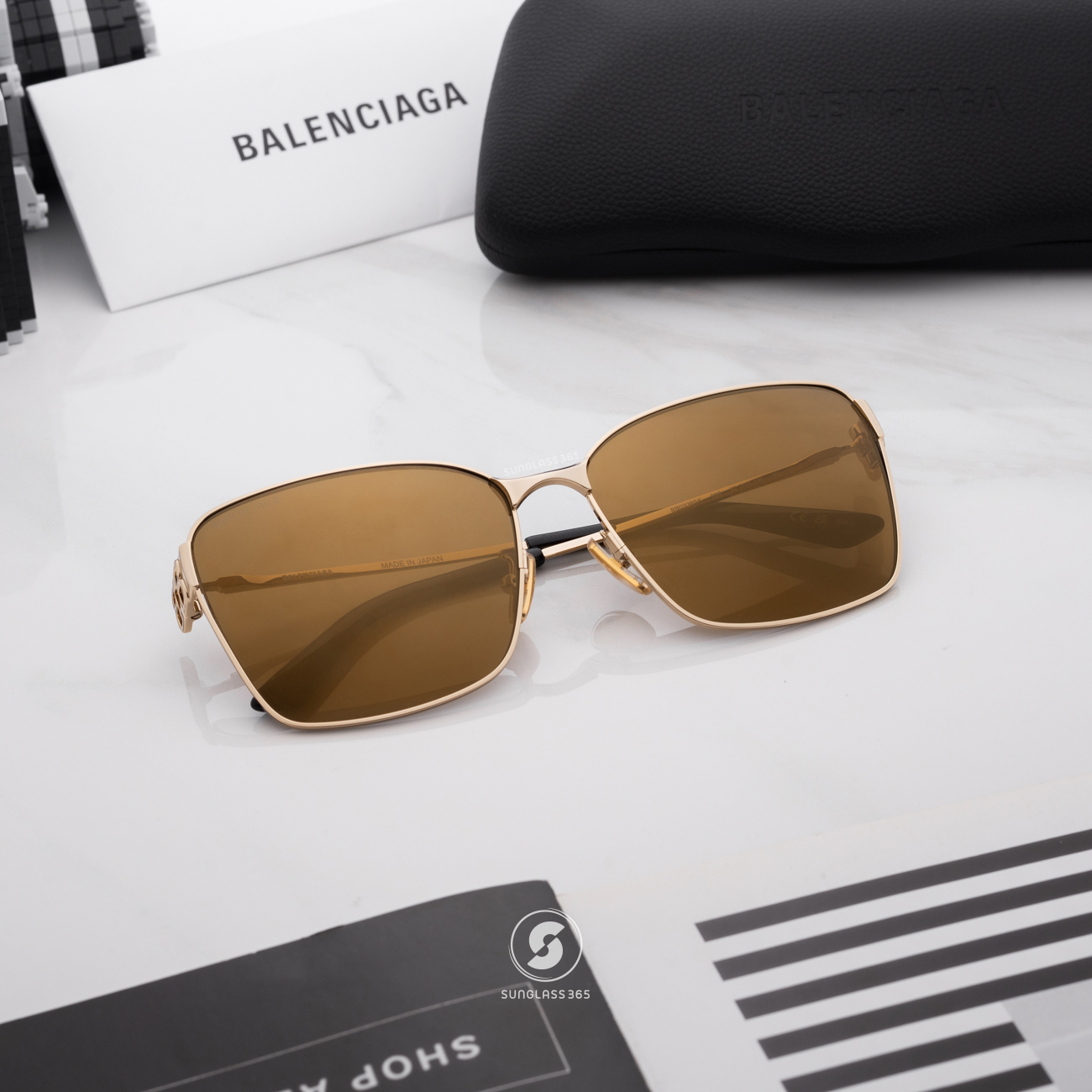 แว่นกันแดด Balenciaga BB0338SK 003