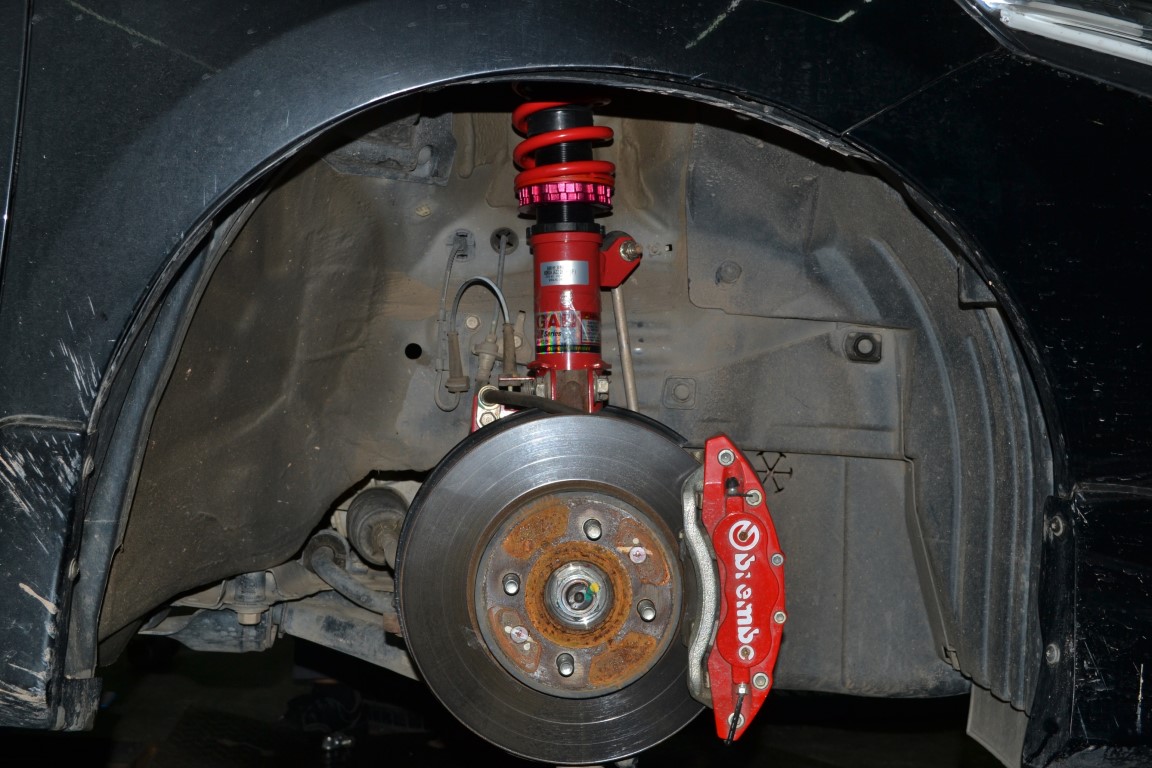 โช๊ค สตรัทปรับเกลียว GAB HE ใส่ CITY ชุดละ 1x,xxx บาท พร้อมติดตั้งฟรี