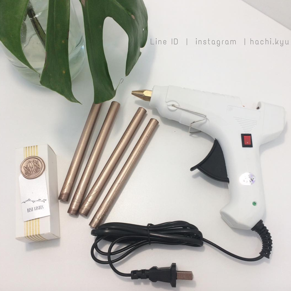 Champagne Gold gun wax (5 sticks) สวยจริงจัง