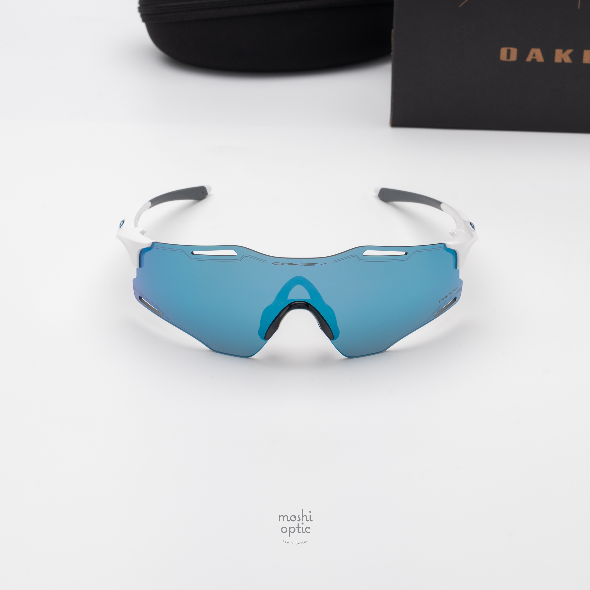 Oakley OO9512D-02 Polished White Prizm Sapphire