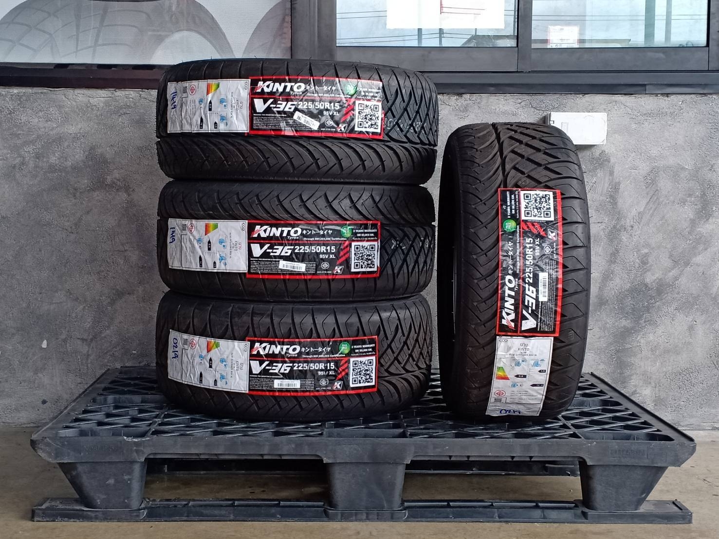 KINTO 225/50R15 V-36 ราคาพิเศษ