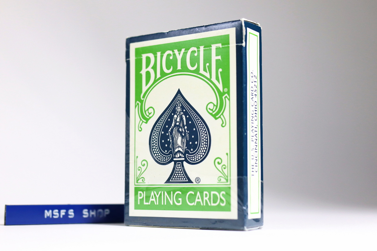 [มือสอง] BICYCLE Twilight Deck Playing Cards สีขาว-เขียว