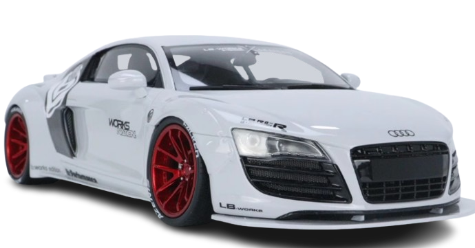 ขาย พรีออเดอร์ โมเดลรถ โมเดลรถยนต์ GT Spirit Audi R8 RBWK 1:18