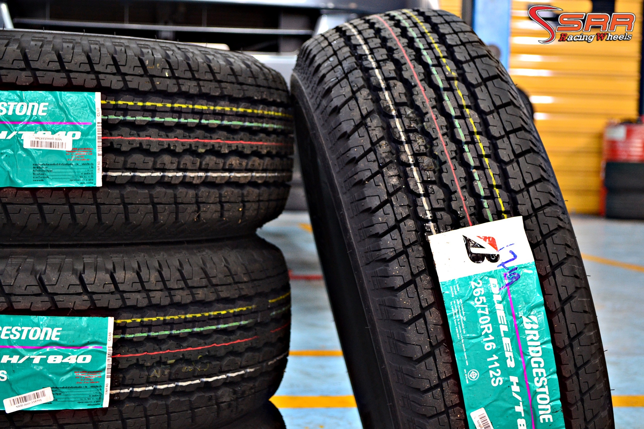 BRIDGESTONE HT 840 ปี19 ขนาด 265-70-16 ราคาพิเศษ