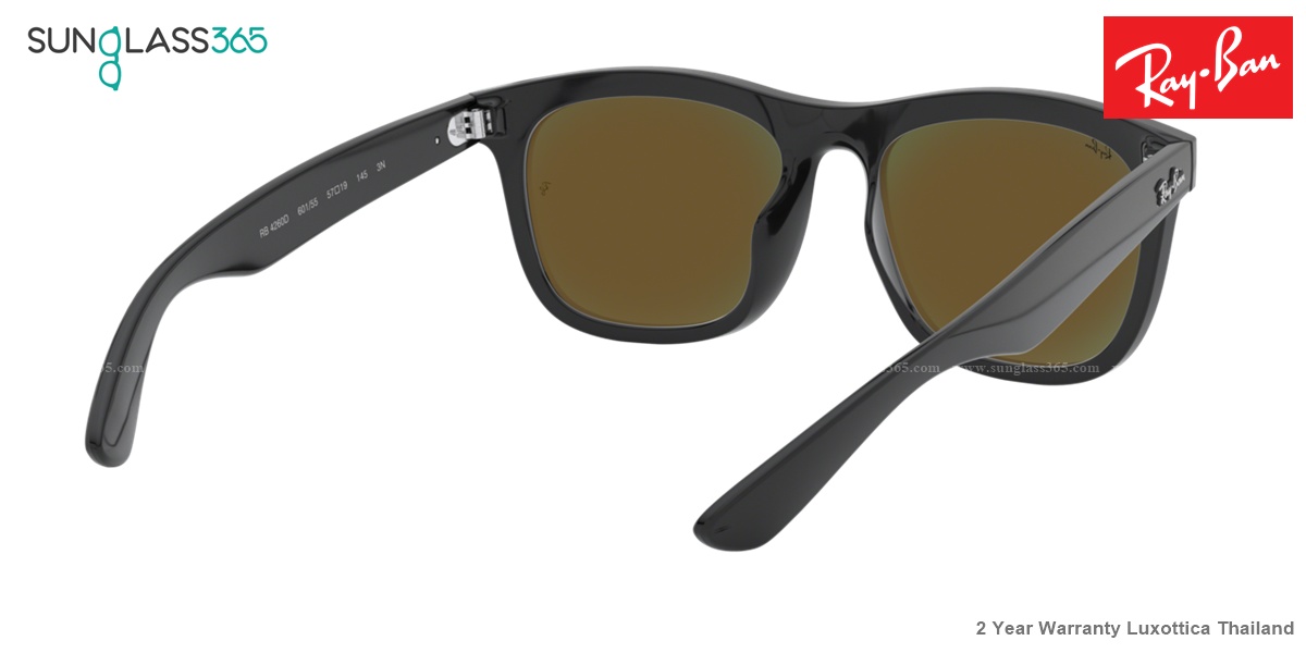 Ray-Ban RB4260D 601/55 BLACK Blue Flash