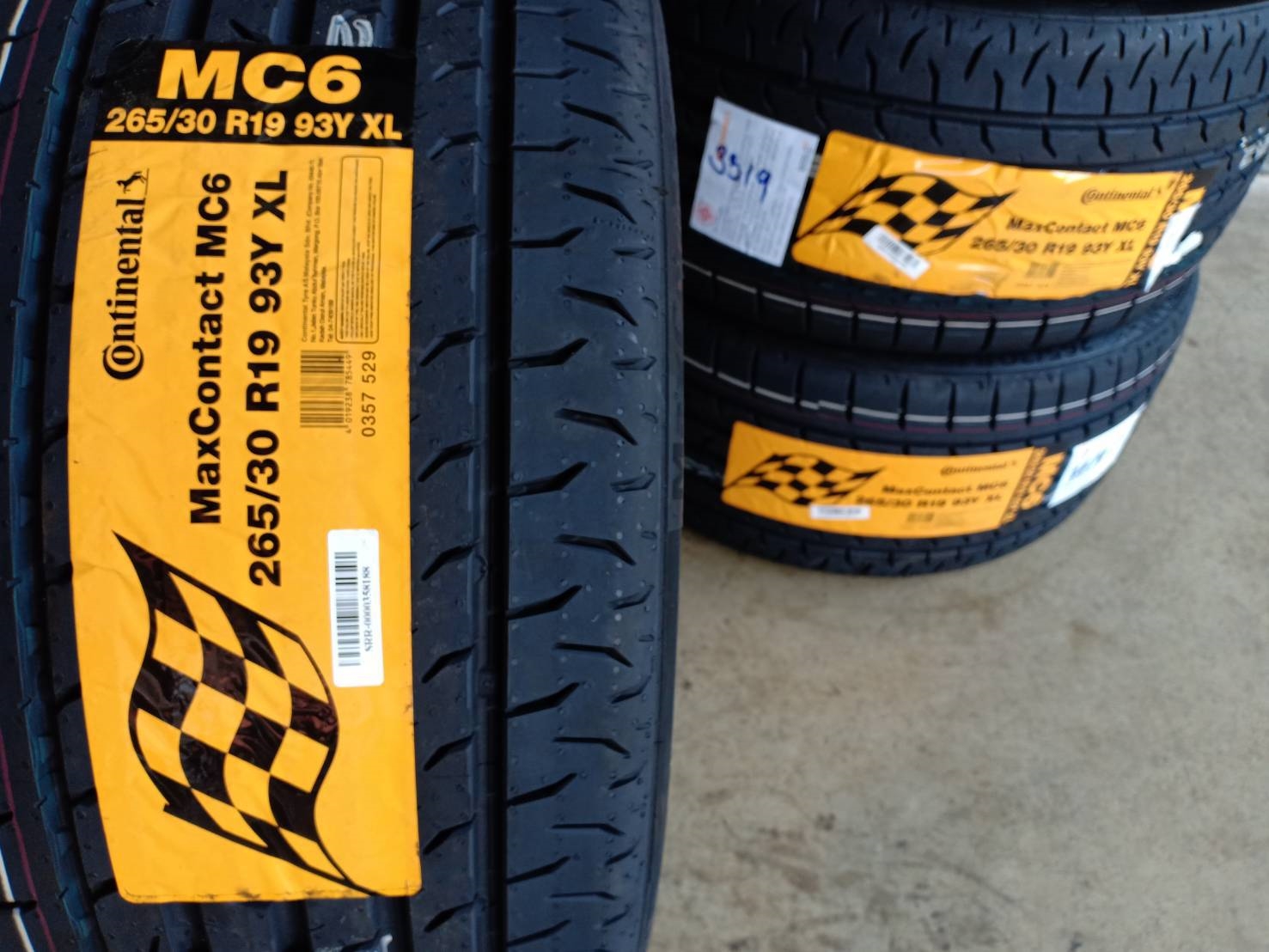 CONTINENTAL MC6 265/30-19 ปี19 ราคาพิเศษ