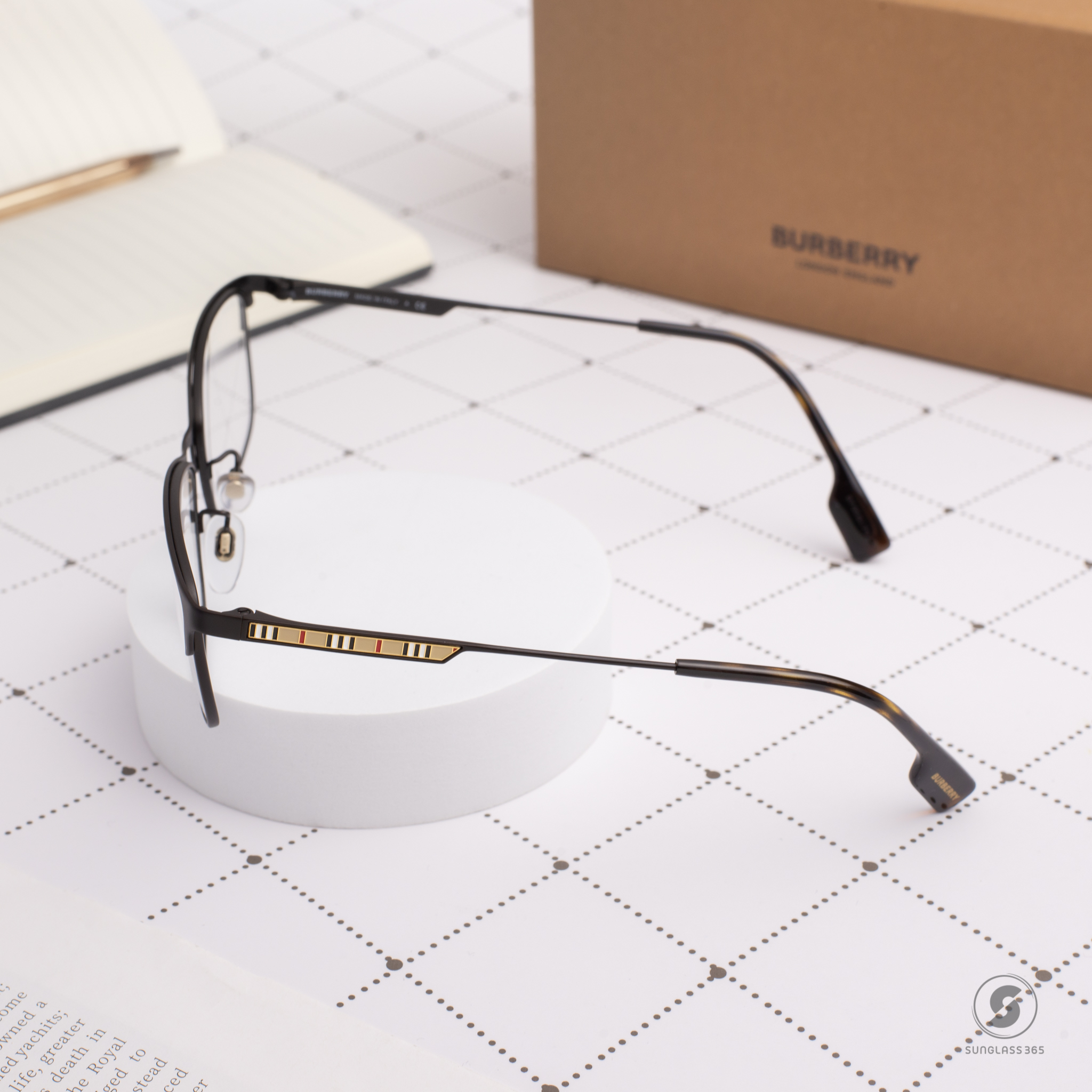 BURBERRY BE1357TD 1012 Brown