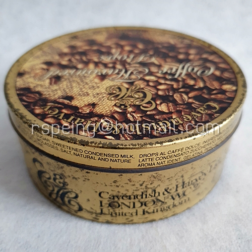 กล่องลูกอม Cavendish & Harvey Coffee Flavoured Drops