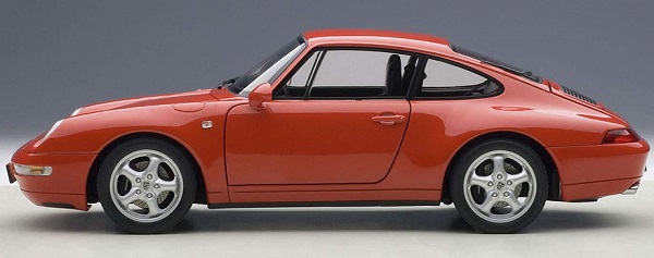 ขาย พรีออเดอร์ โมเดลรถ โมเดลรถยนต์ Autoart Porsche 911 993 1995 แดง สเกล 1:18 มี โปรโมชั่น