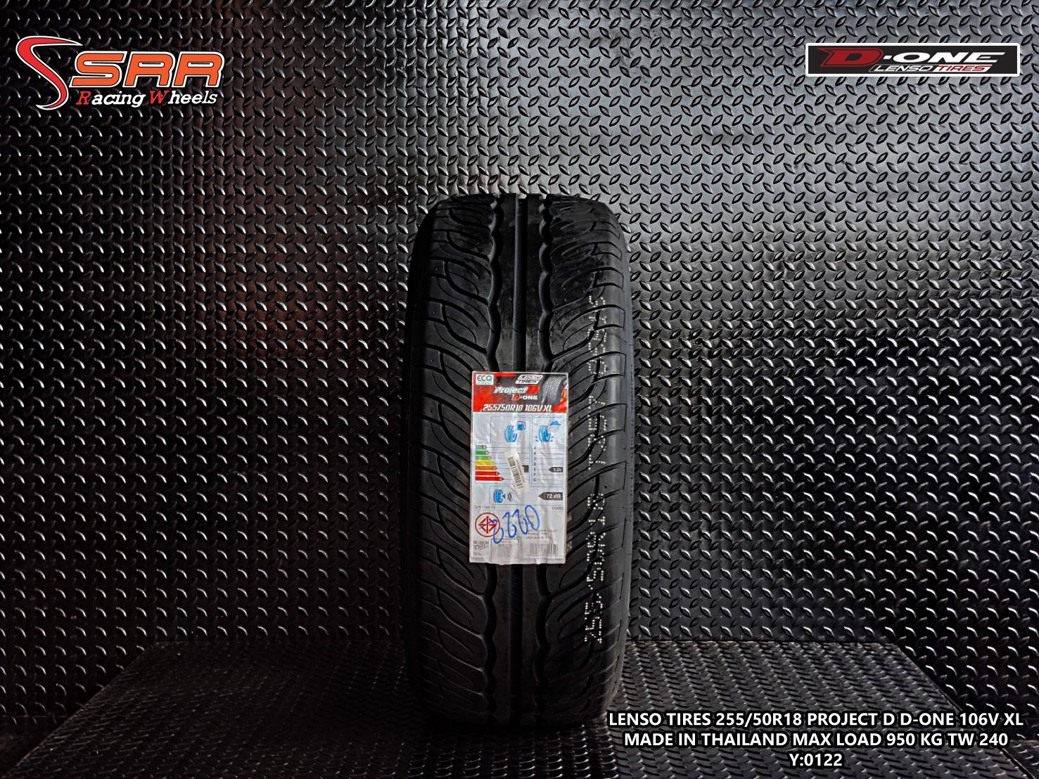 LENSO TIRE 255-50-18 D-ONE ปี2022 ราคาถูก