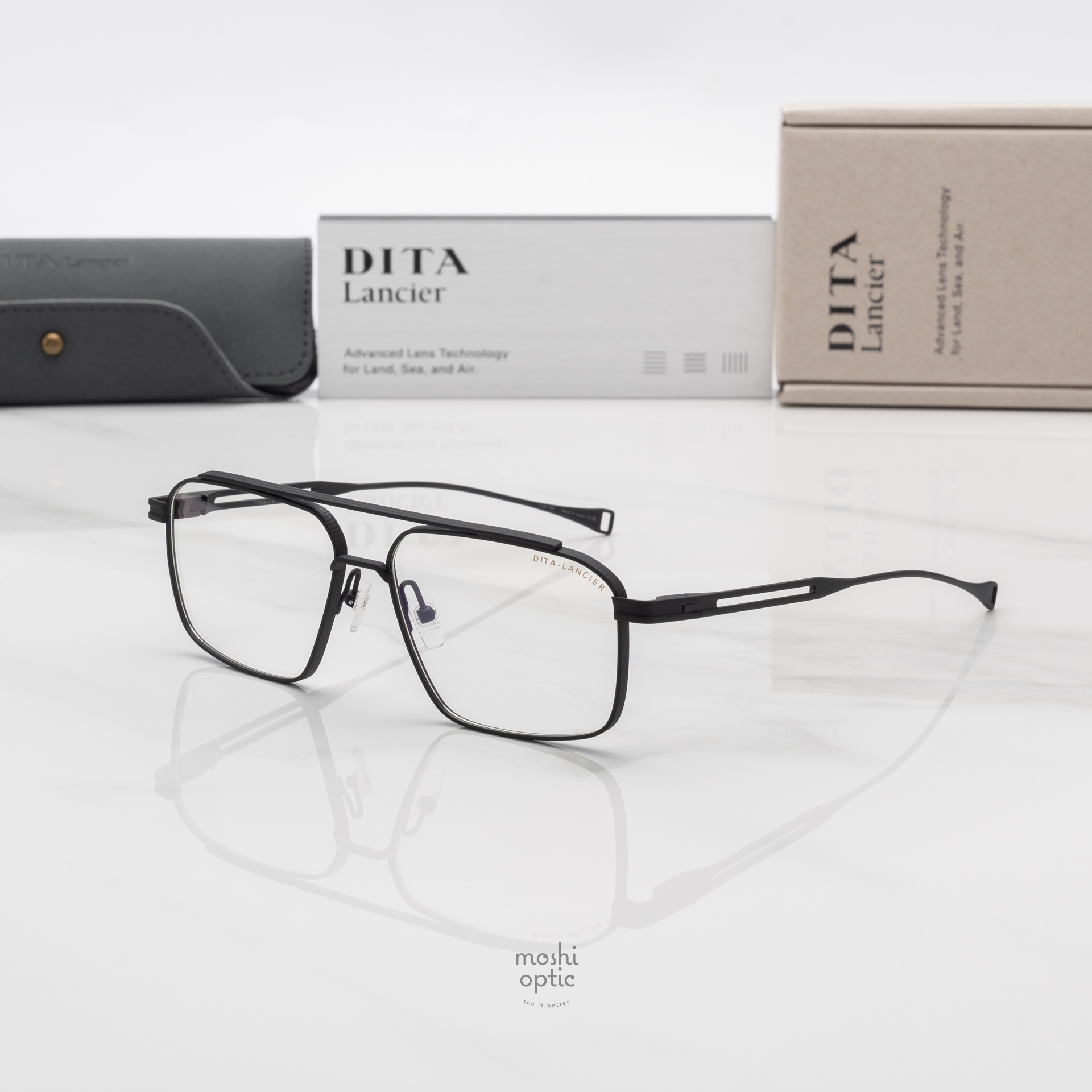 แว่นสายตา DITA LANCIER DLX134 A 03 with Blue Control Lens