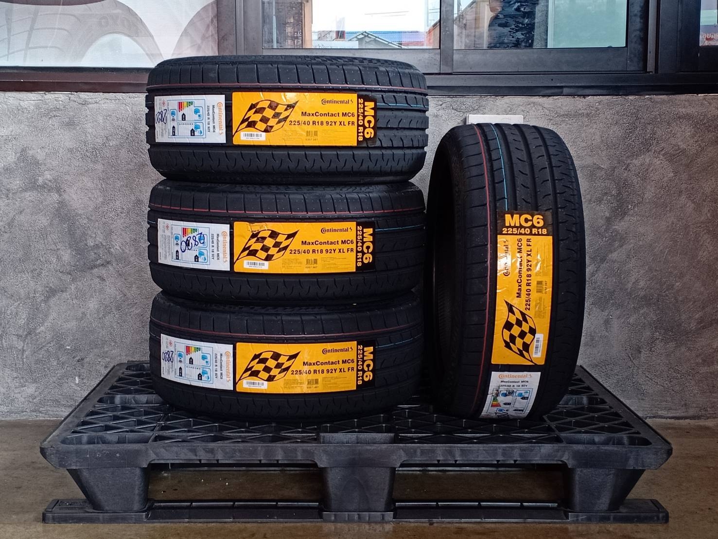 CONTINENTAL 225/40R18 CONTACT MC6 92Y XL MADE IN THAILAND