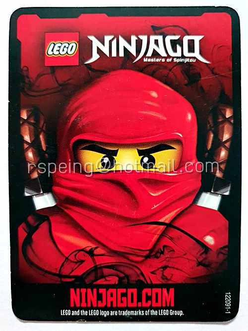 LEGO NinjaGo Card 2011 : Finders Keepers (49/81)