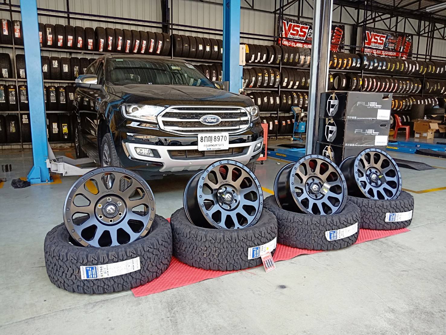 ล้อแท้ FUEL VECTOR D579 ขอบ20