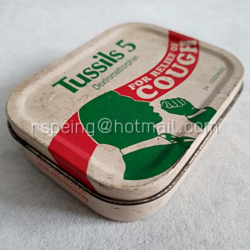 กล่องยาอม Tussils 5 Dextromethorphan