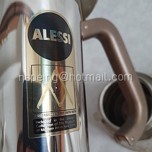 หม้อต้มกาแฟแรงดันวินเทจ ยุค 70 Alessi 9090 70's 9090 Alessi Espresso Coffee Maker by Richard Sapper