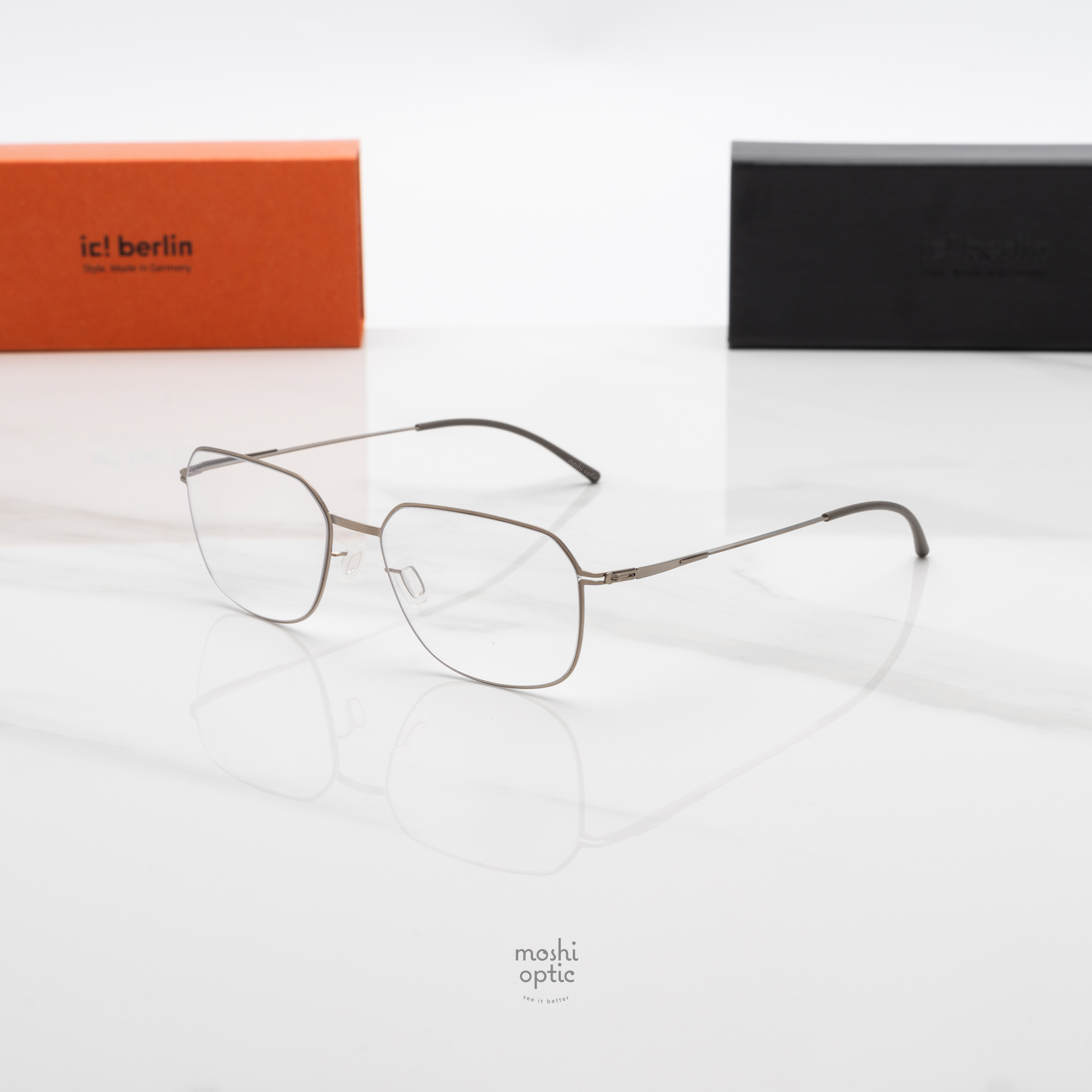 กรอบแว่น IC BERLIN Rey Bronze