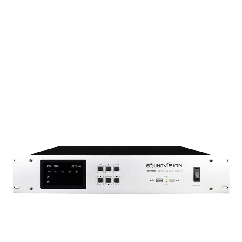 SOUNDVISION DCW-9900M เครื่องควบคุมชุดไมค์ประชุมไร้สาย 2.4G