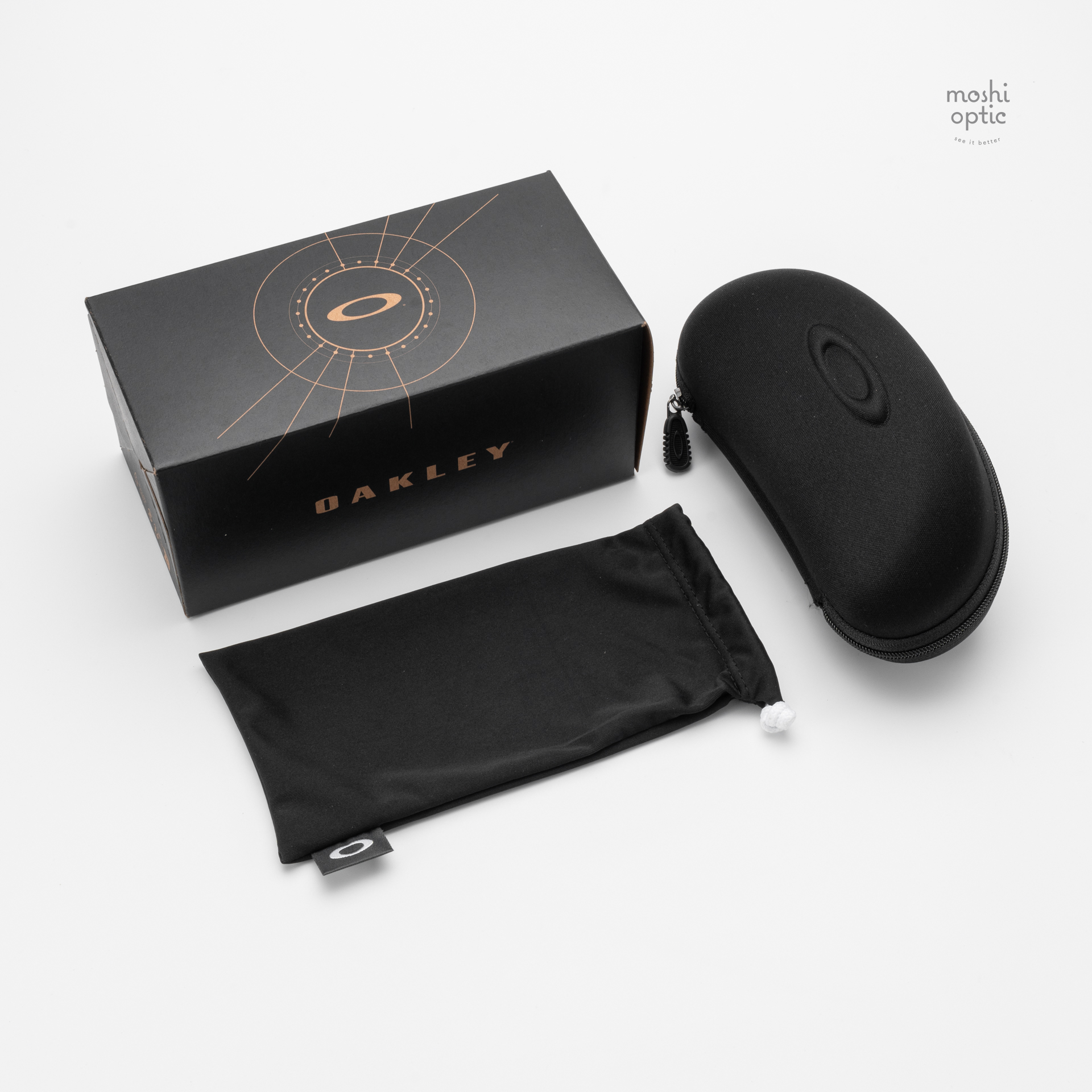 Oakley OO9512D-03 Cybr Zero Matte Iron Red Prizm 24K