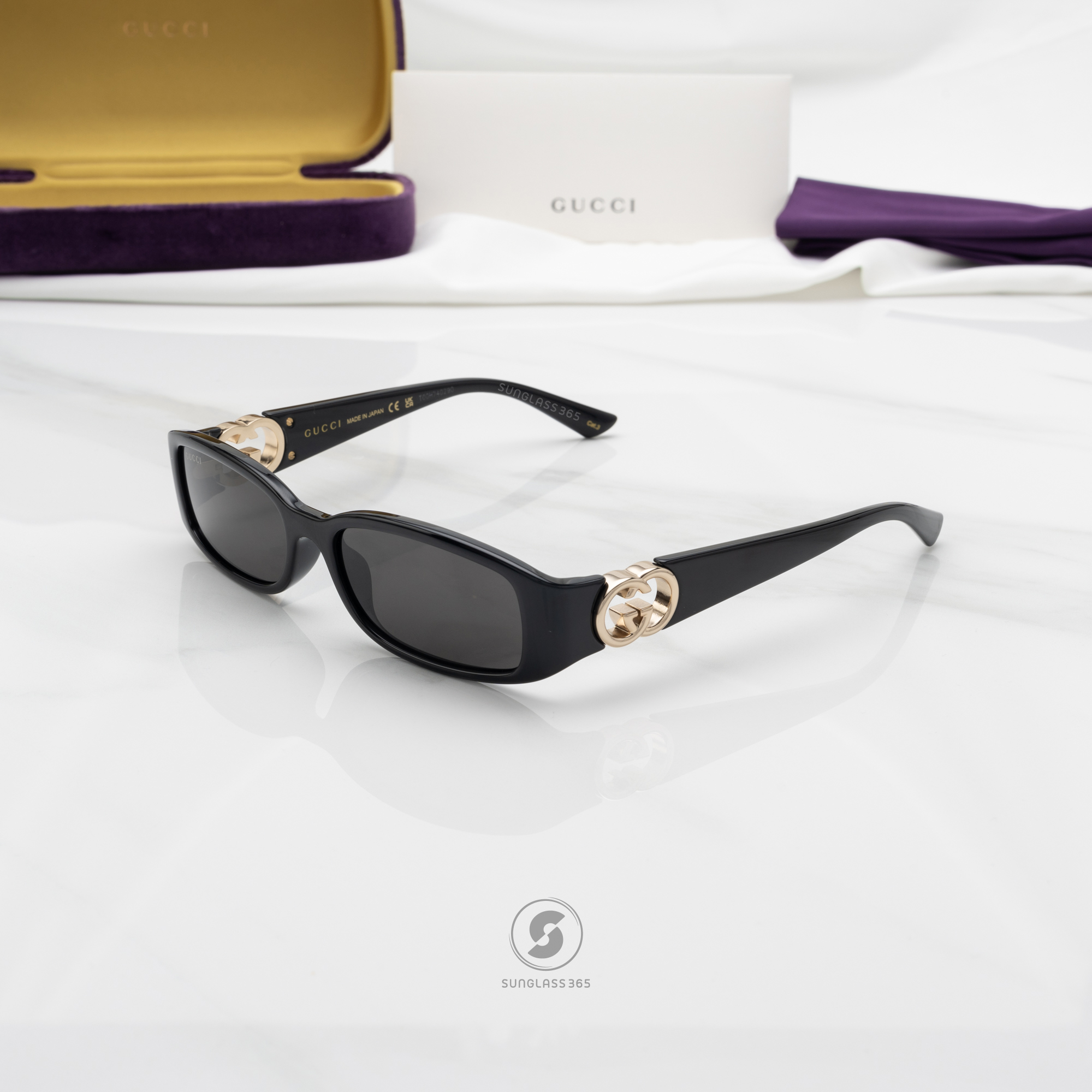 แว่นกันแดด Gucci GG1661S 001
