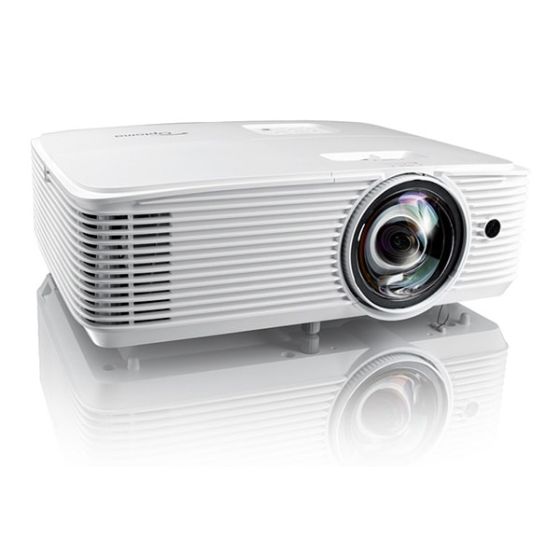 โปรเจคเตอร์ Optoma X318ST – Short Throw ความสว่าง 3,300 ANSI Lumens ความละเอียด XGA คมชัด ติดตั้งง่ายในพื้นที่จำกัด