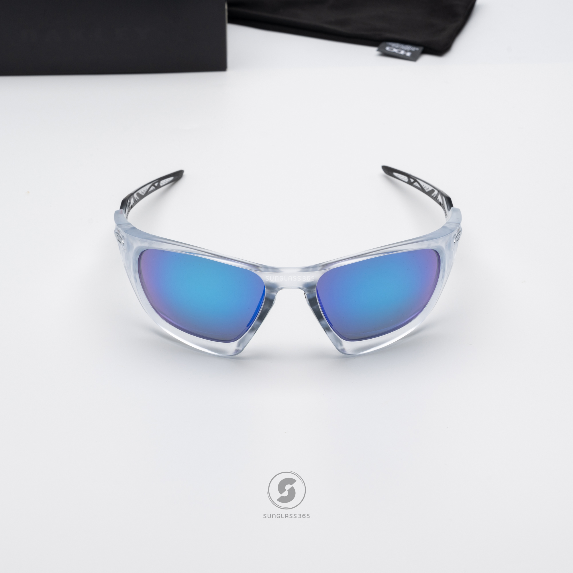 OAKLEY Lateralis OO9431-06 Matte Clear Prizm Sapphire