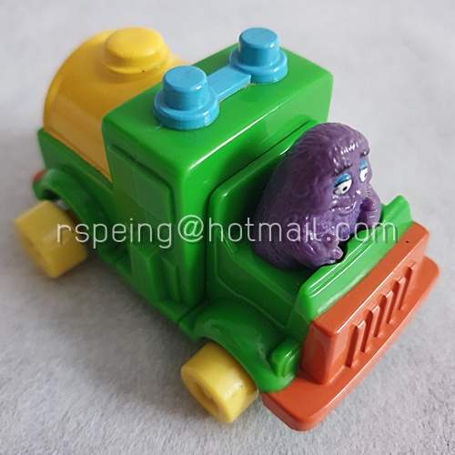 แมคโดนัลด์ แฮปปี้ มีล ทอยส์ 1991 : เครซี่ เวฮิเคิลส์ : รถของกริมเมส McDonald’s Happy Meal Toys 1991 : Crazy Vehicles (ครบชุด)