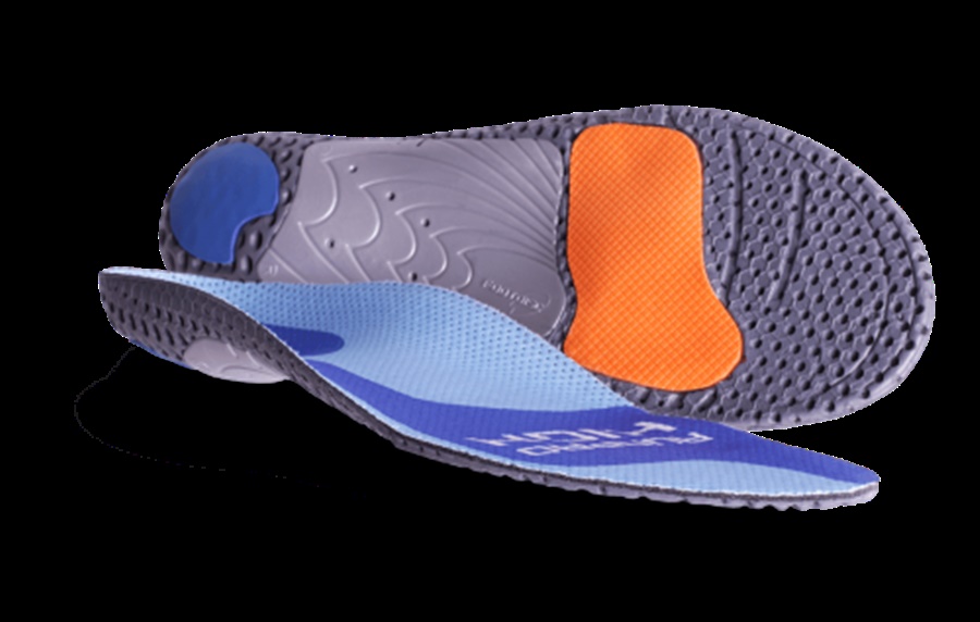 CurrexSole แผ่นรองรองเท้า RunPro สีฟ้า แบบ High