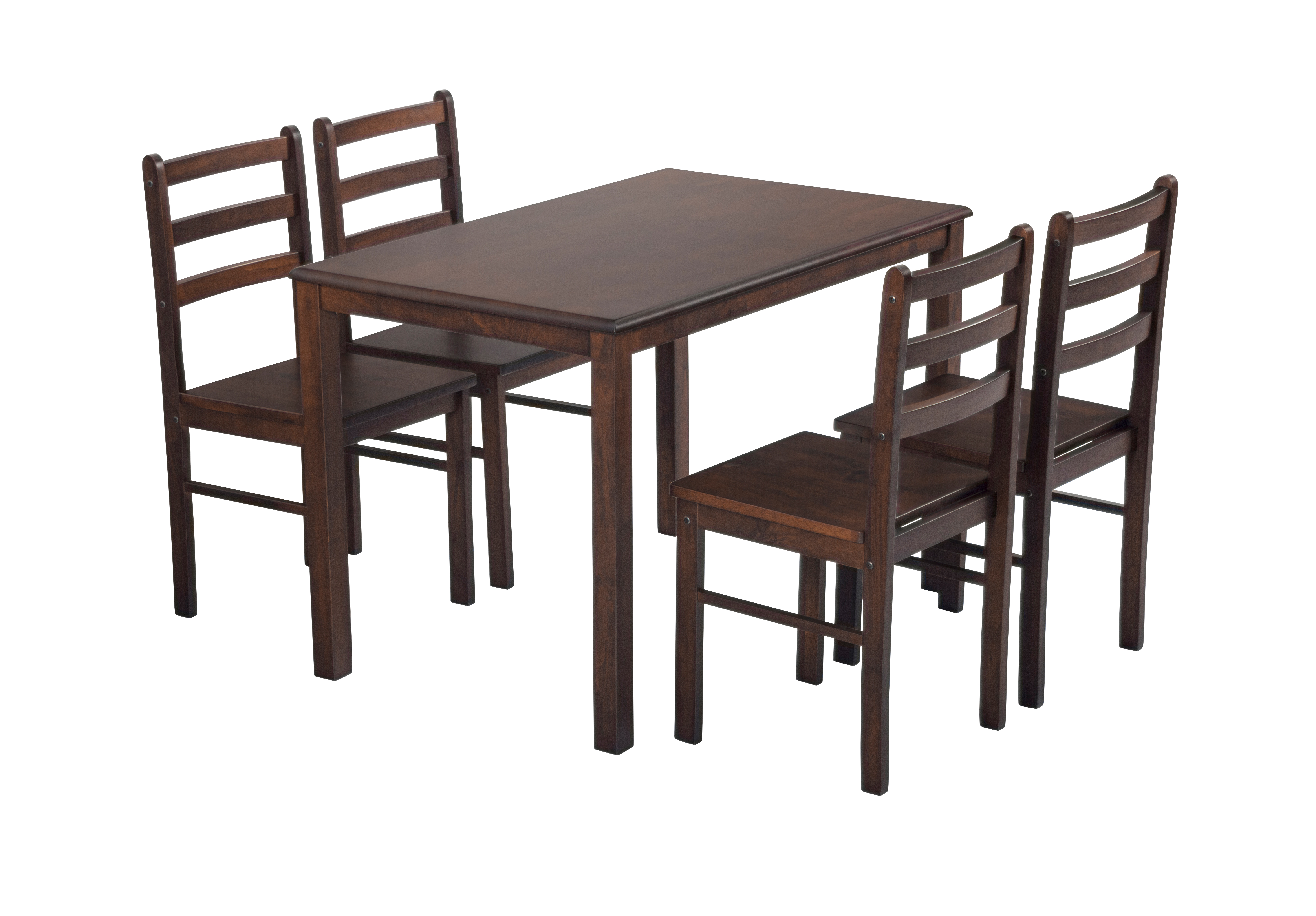 ชุดอาหารไม้ 4 ที่นั่ง รุ่น สตรัค2