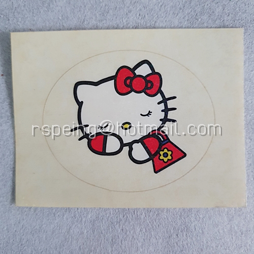 สติ๊กเกอร์ Panini Hello Kitty Superstar Collection 2010 No.X4