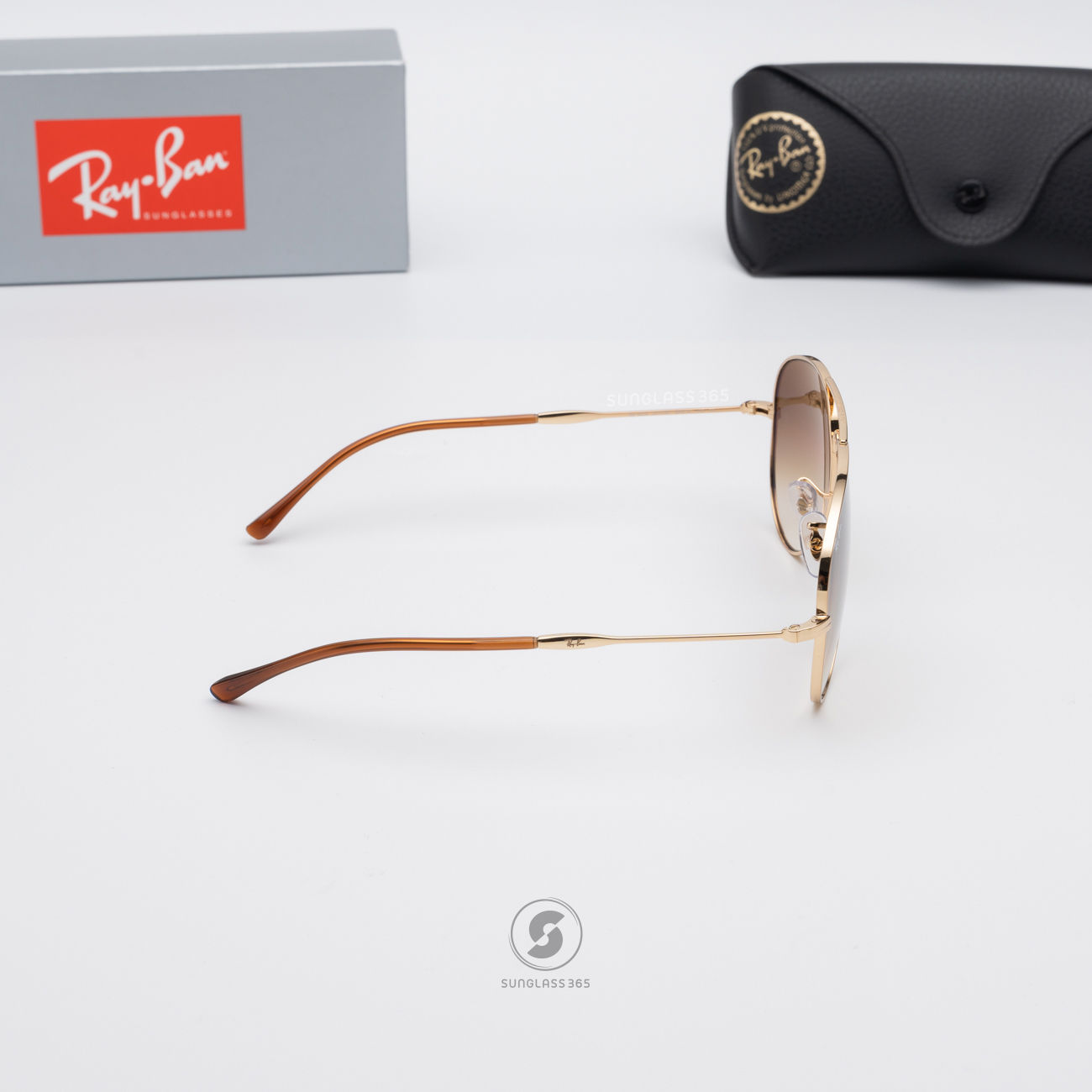 แว่นกันแดด Rayban Old Aviator RB3825 001/51 Gold Gradient