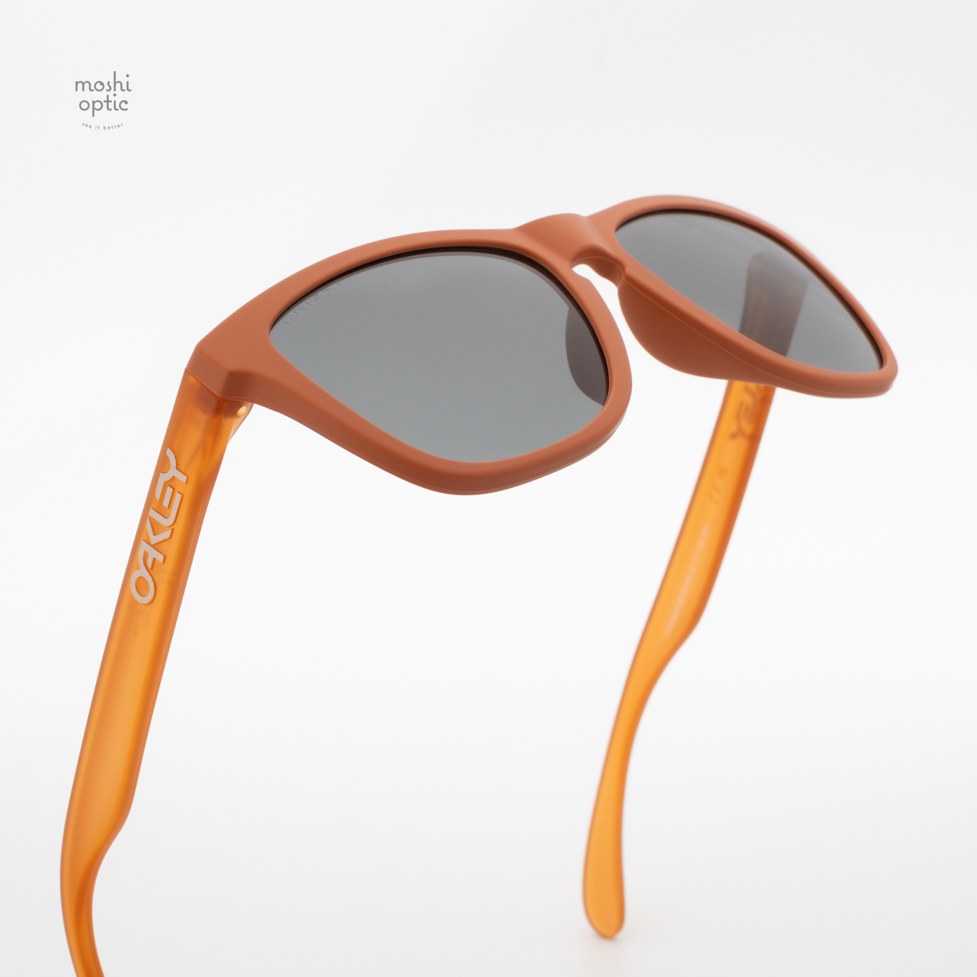 Oakley Frogskins OO9245-E7 Matte Ginger Prizm Grey