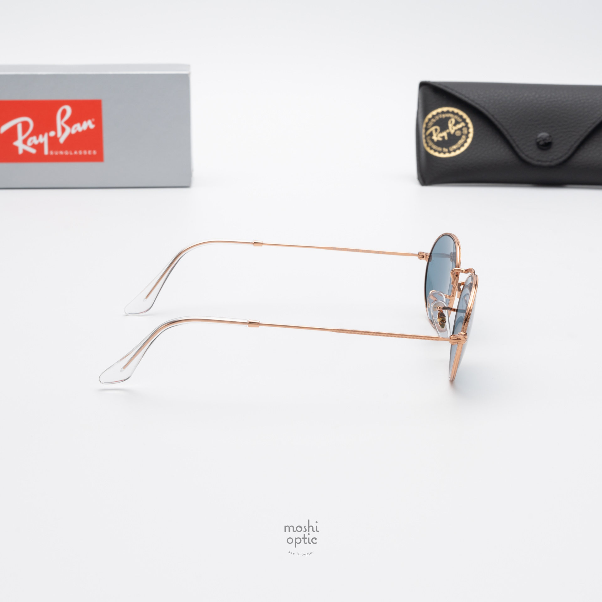 RayBan RB3547 Oval 9202S2 Gold