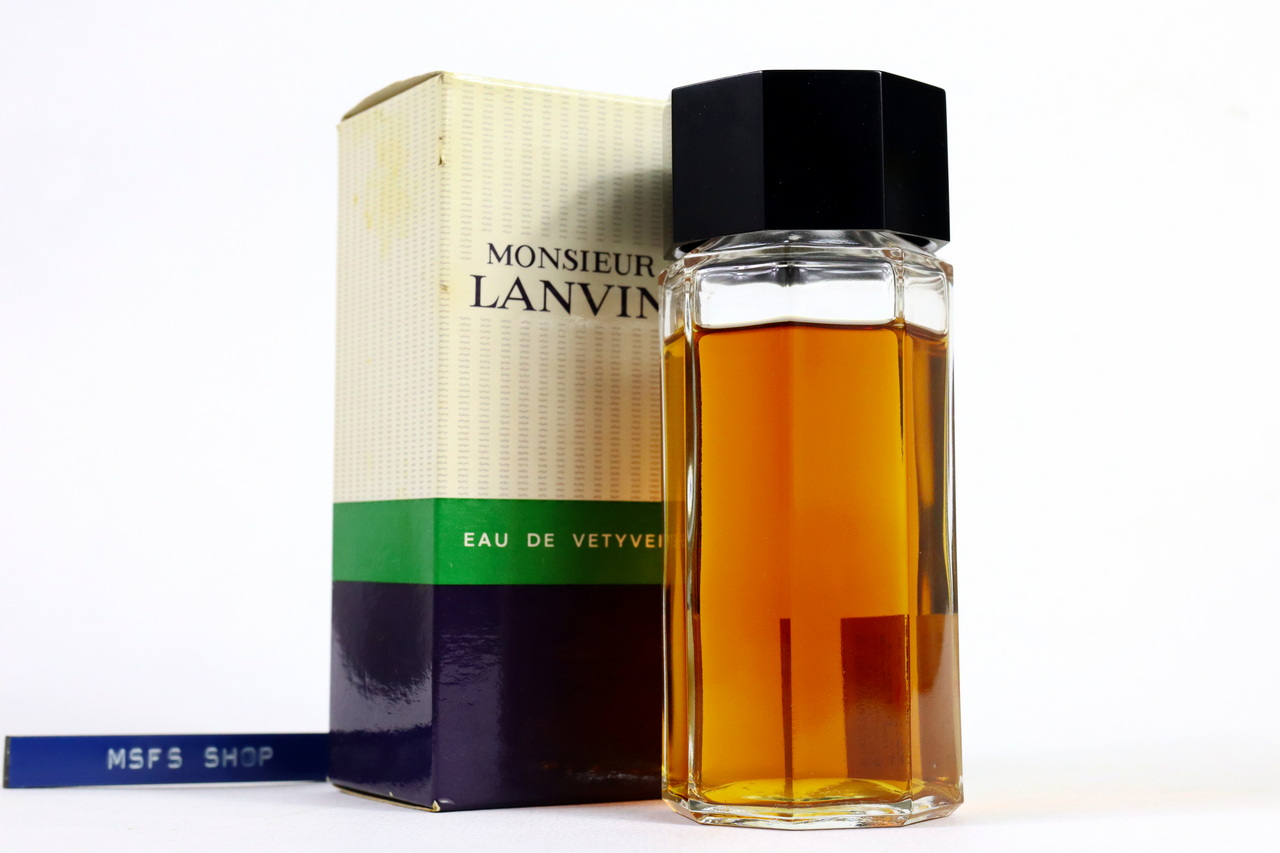 [Vintage] LANVIN Monsieur Lanvin Eau De Vetyver Splash 120ml - น้ำหอม Vintage