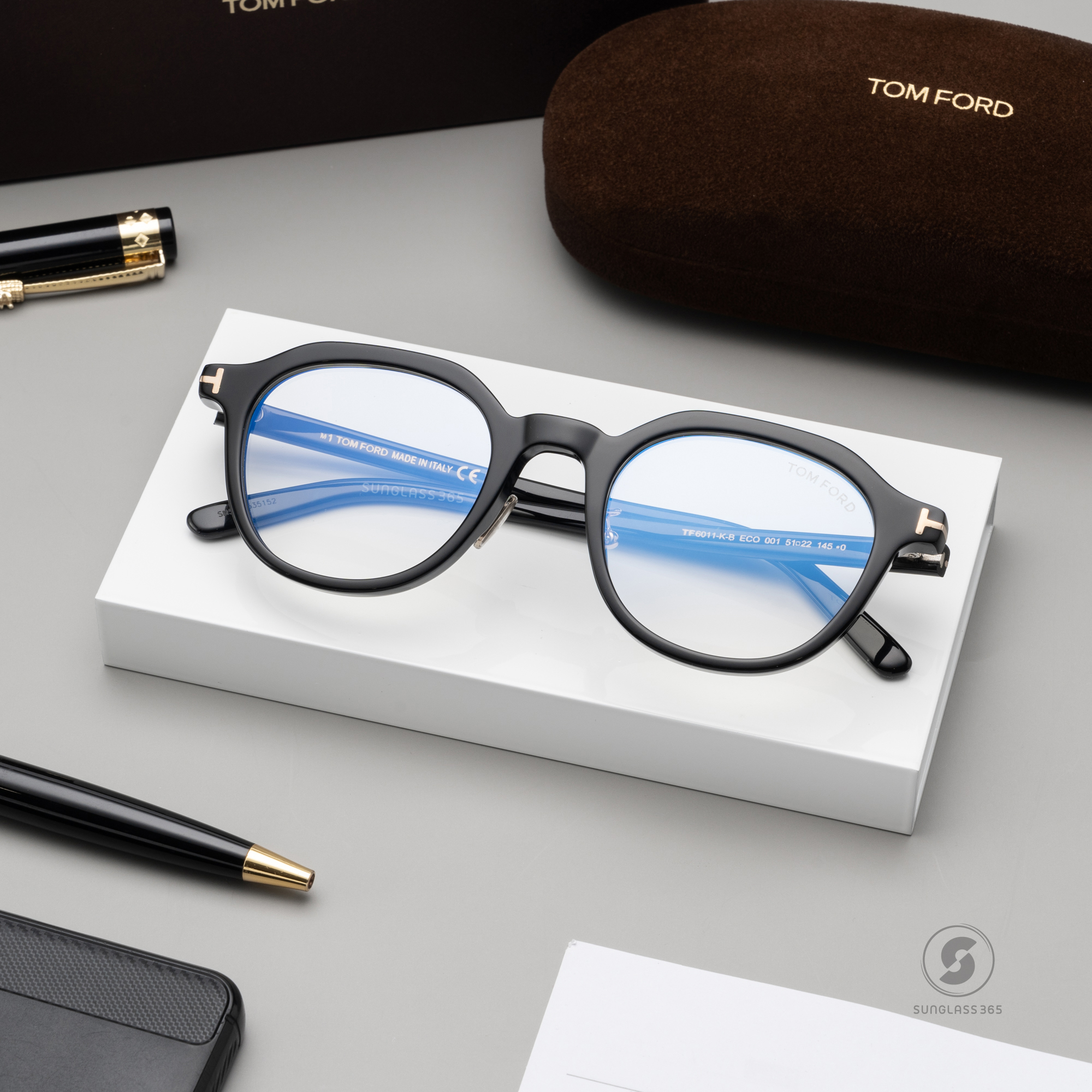 กรอบแว่น TOM FORD TF6011-K-B 001